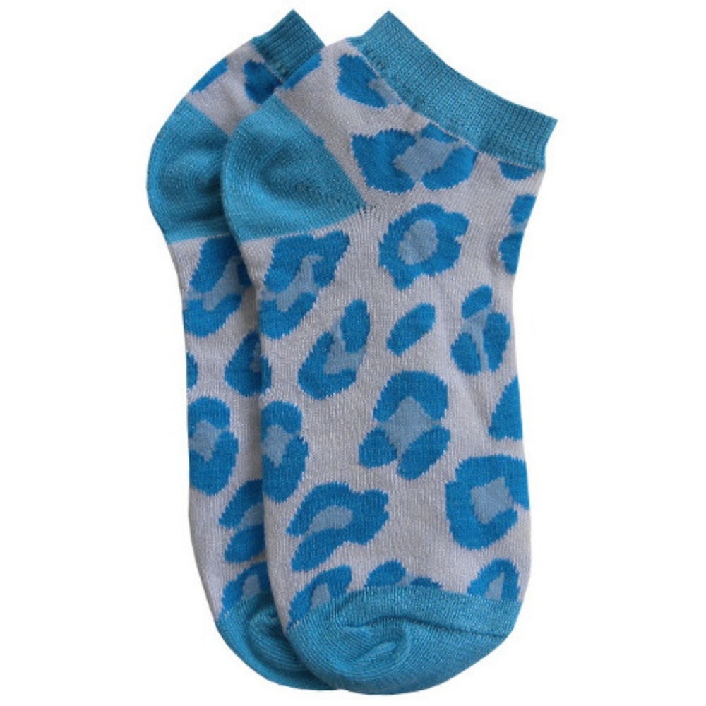 12 Pair Women's "Leopard Print" Low Cut Fun Socks - Picture 7 of 7